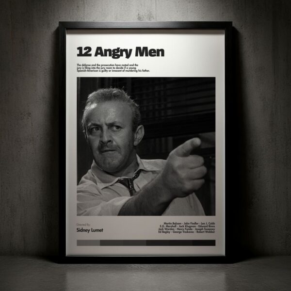Cuadro 12 Angry Men (12 Hombres en Pugna) Modelo 01