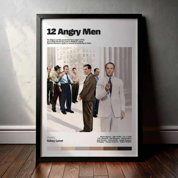 Cuadro 12 Angry Men (12 Hombres en Pugna) Modelo 03