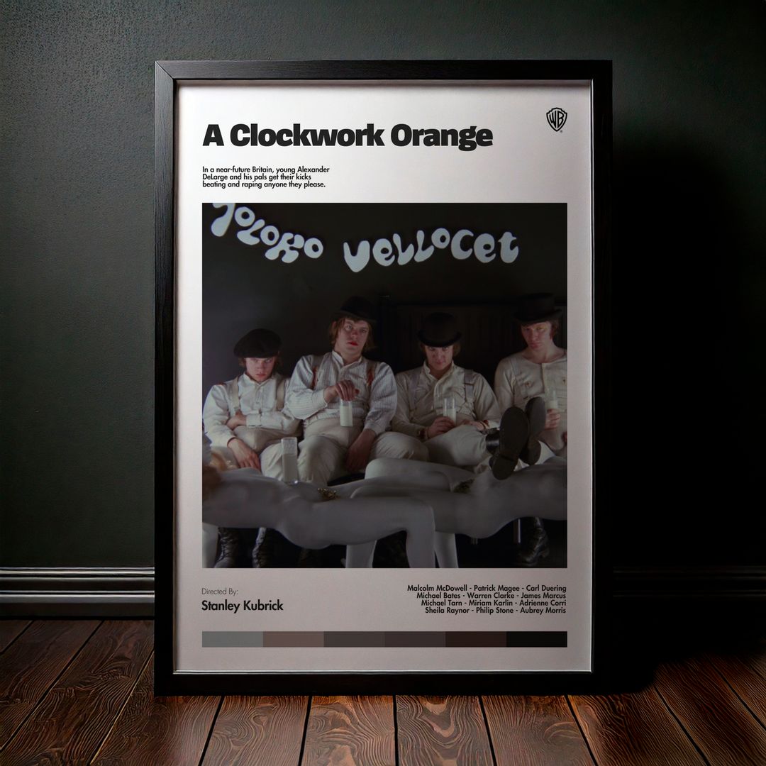 Cuadro A Clockwork Orange (La naranja mecánica) Modelo 01