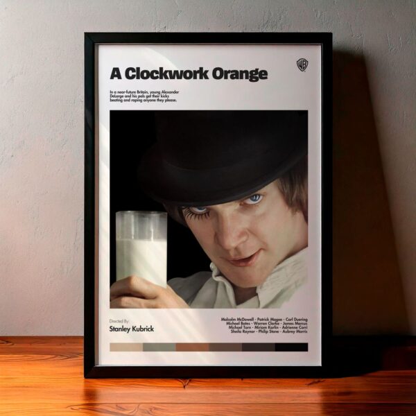 Cuadro A Clockwork Orange (La naranja mecánica) Modelo 04