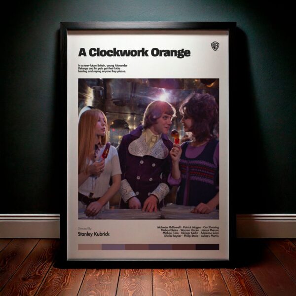 Cuadro A Clockwork Orange (La naranja mecánica) Modelo 03