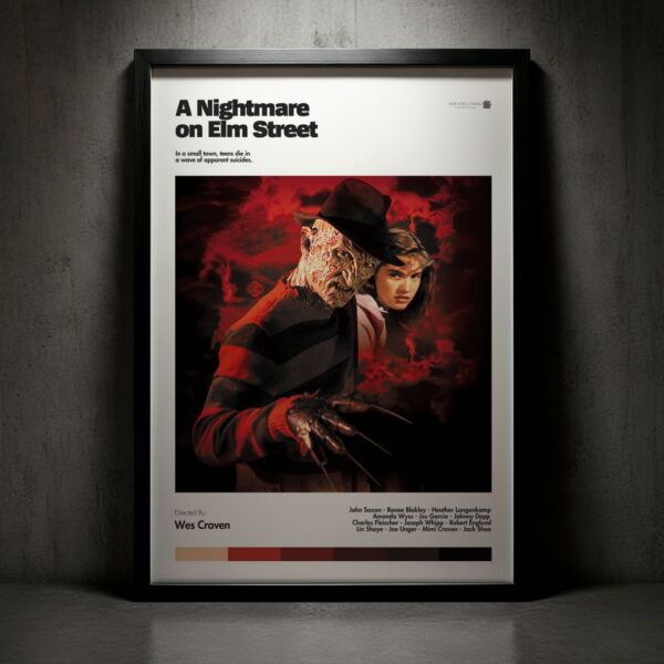 Cuadro A Nightmare on Elm Street (Pesadilla en la calle del infierno) Modelo 01