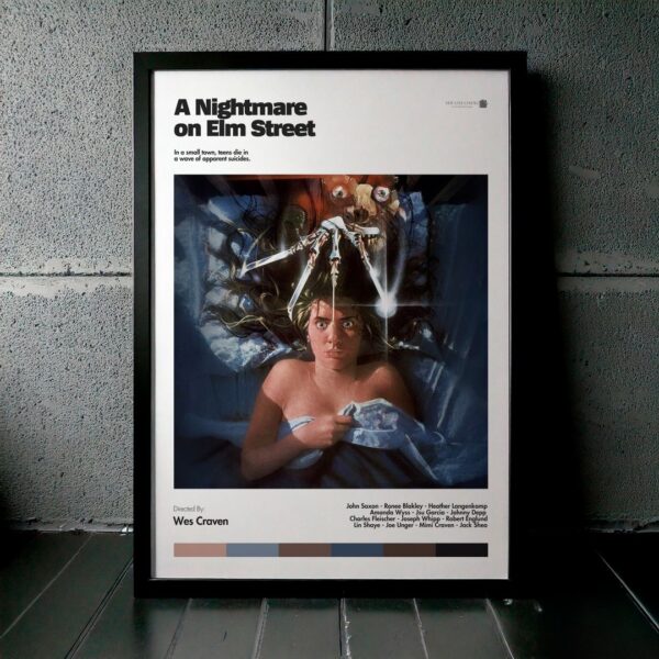 Cuadro A Nightmare on Elm Street (Pesadilla en la calle del infierno) Modelo 02