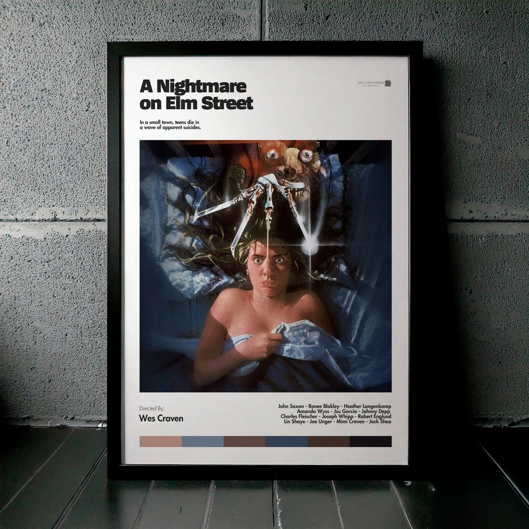Cuadro A Nightmare on Elm Street (Pesadilla en la calle del infierno) Modelo 02