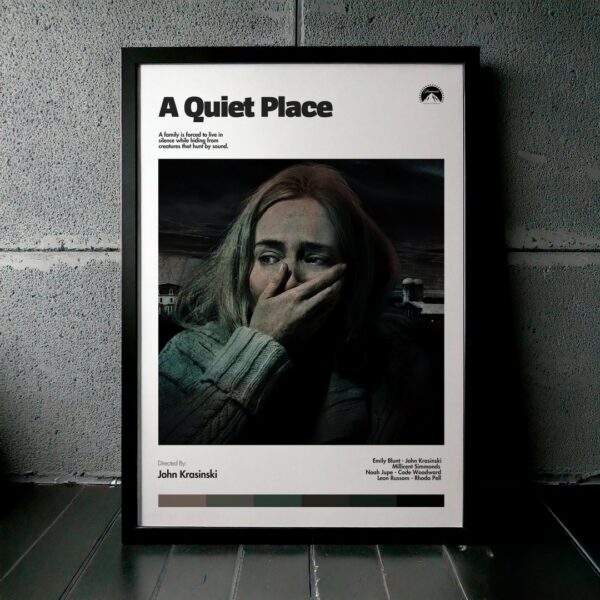 Cuadro A Quiet Place (Un Lugar En Silencio) Modelo 03