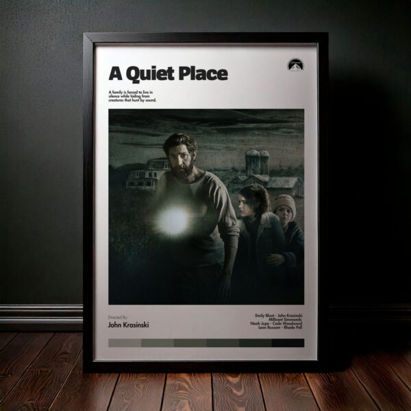 Cuadro A Quiet Place (Un Lugar En Silencio) Modelo 04