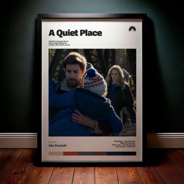 Cuadro A Quiet Place (Un Lugar En Silencio) Modelo 01
