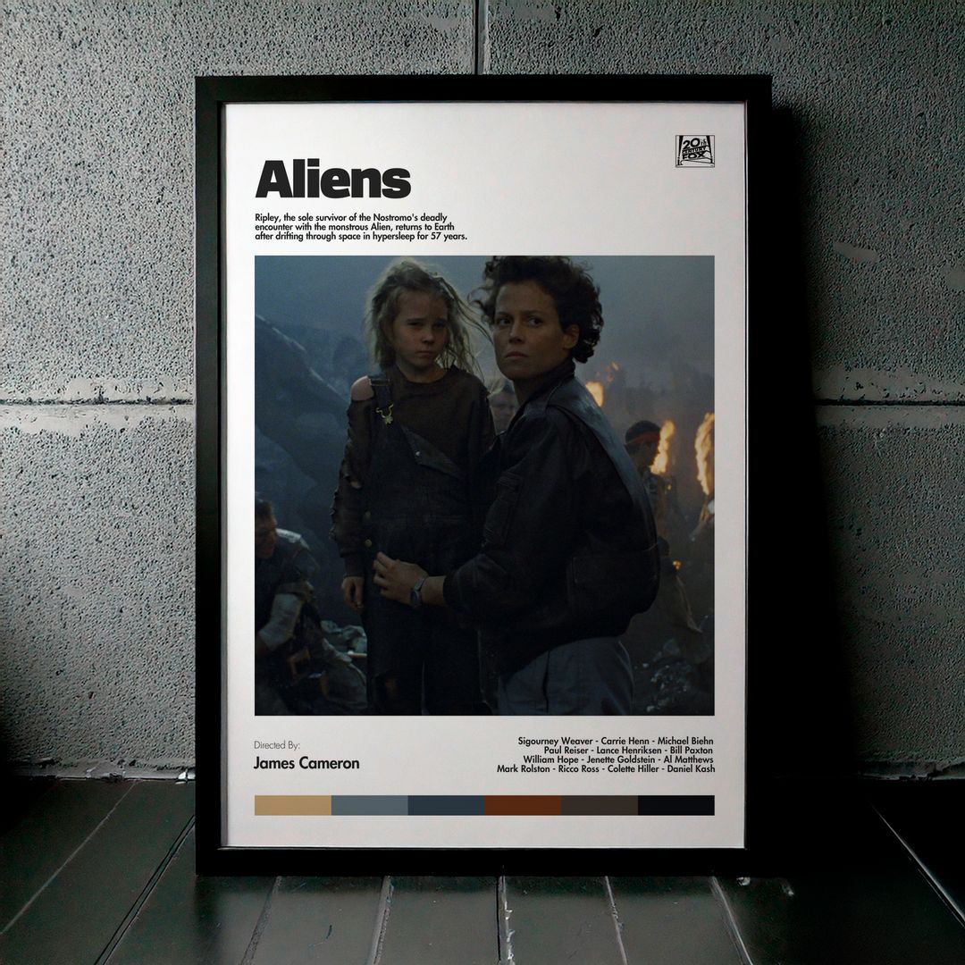 Cuadro Aliens (Aliens: El Regreso) Modelo 03