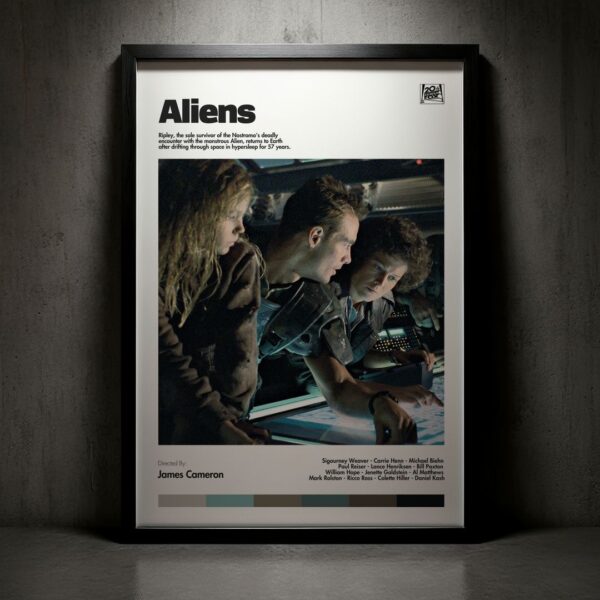 Cuadro Aliens (Aliens: El Regreso) Modelo 06