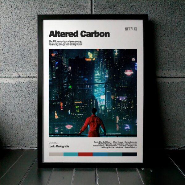 Cuadro Altered Carbon (Carbono Alterado) Modelo 01