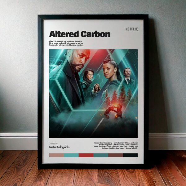 Cuadro Altered Carbon (Carbono Alterado) Modelo 03