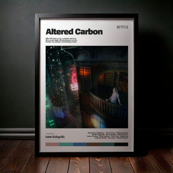 Cuadro Altered Carbon (Carbono Alterado) Modelo 04