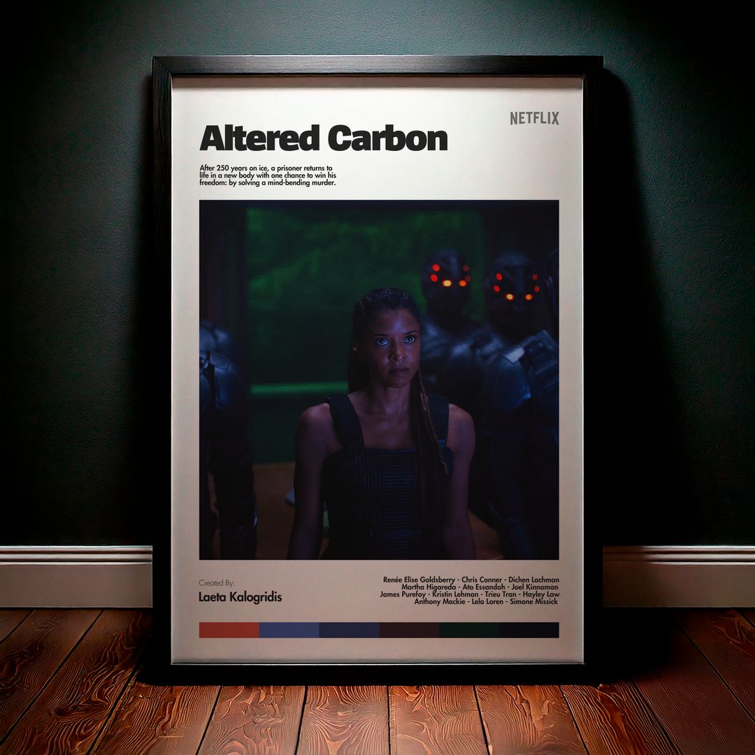 Cuadro Altered Carbon (Carbono Alterado) Modelo 05