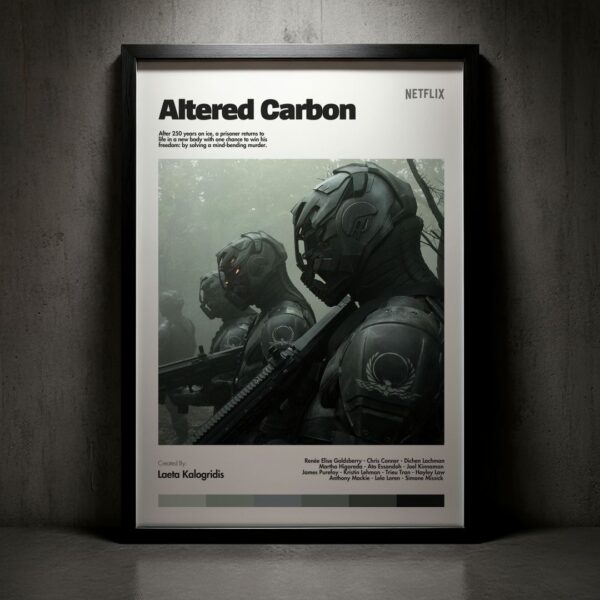Cuadro Altered Carbon (Carbono Alterado) Modelo 06