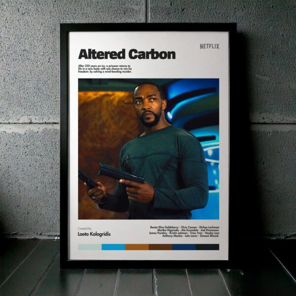Cuadro Altered Carbon (Carbono Alterado) Modelo 07