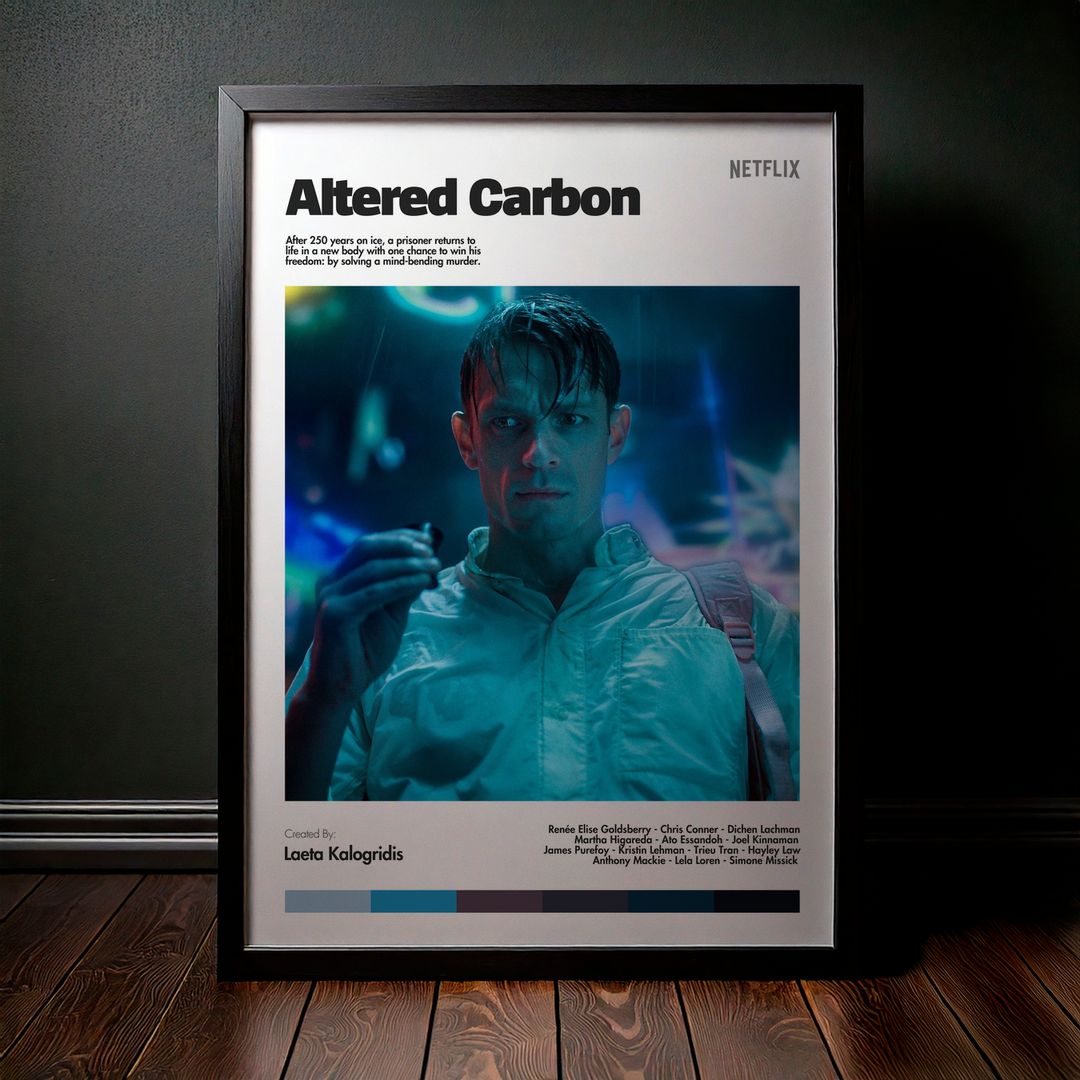 Cuadro Altered Carbon (Carbono Alterado) Modelo 02