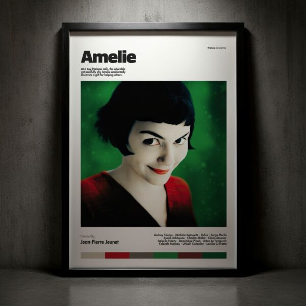 Cuadro Amélie (Le Fabuleux Destin d'Amélie Poulain) Modelo 01