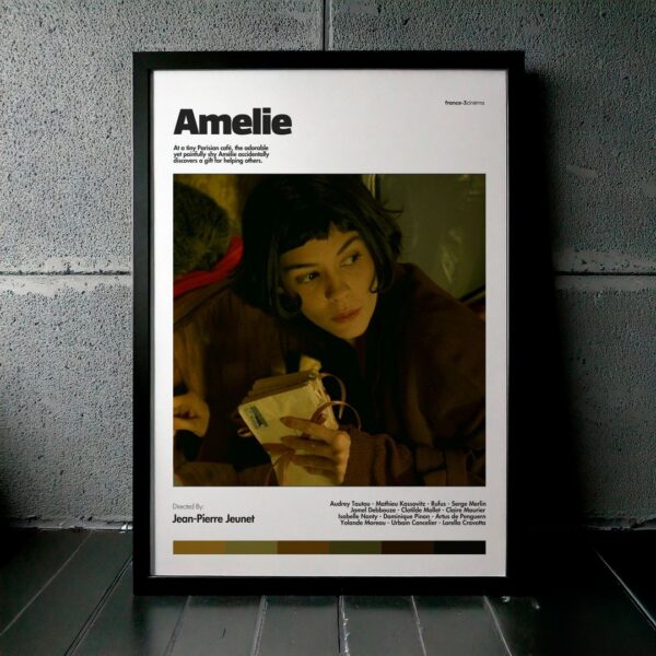 Cuadro Amélie (Le Fabuleux Destin d'Amélie Poulain) Modelo 02