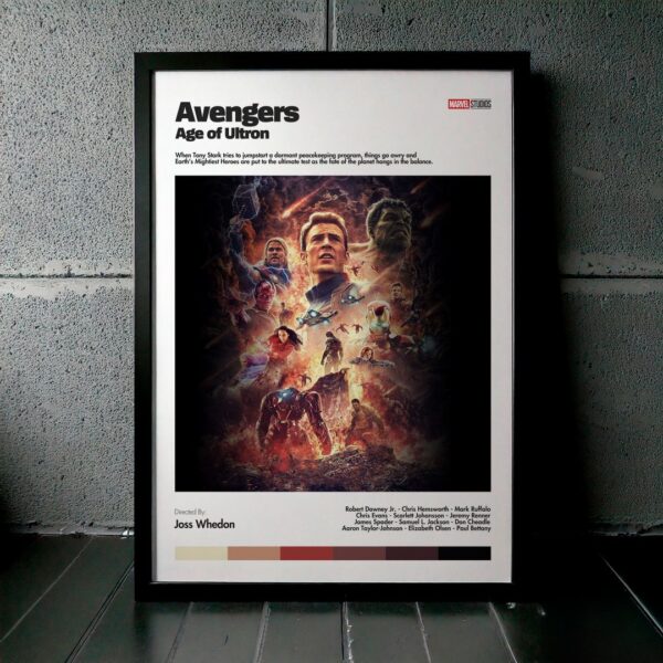 Cuadro Avengers: Age of Ultron (Avengers 2: Era de Ultrón) Modelo 01