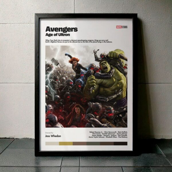 Cuadro Avengers: Age of Ultron (Avengers 2: Era de Ultrón) Modelo 04