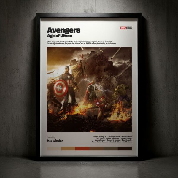 Cuadro Avengers: Age of Ultron (Avengers 2: Era de Ultrón) Modelo 08