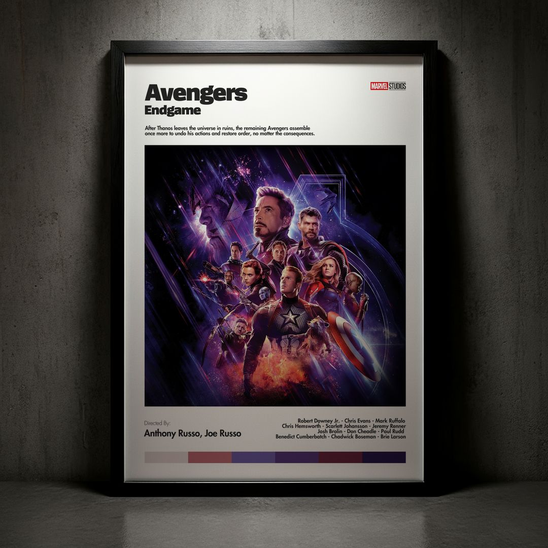 Cuadro Avengers: Endgame Modelo 03