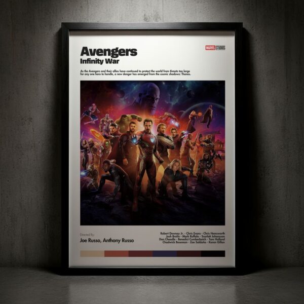 Cuadro Avengers: Infinity War (Vengadores: Infinity War) Modelo 01