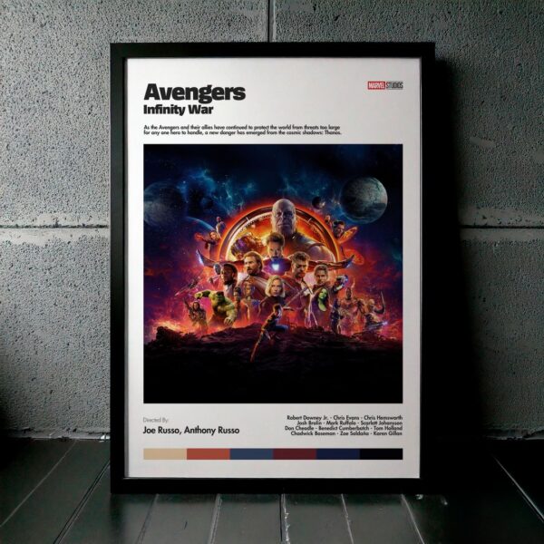 Cuadro Avengers: Infinity War (Vengadores: Infinity War) Modelo 03