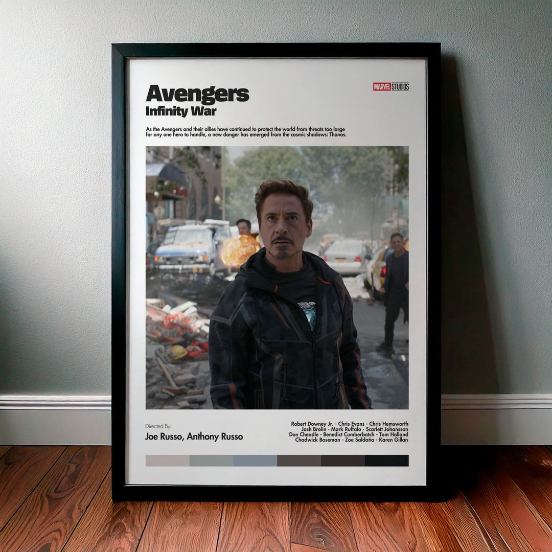 Cuadro Avengers: Infinity War (Vengadores: Infinity War) Modelo 04