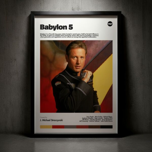 Cuadro Babylon 5 (Babilonia 5) Modelo 03