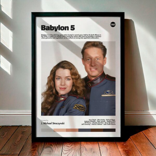 Cuadro Babylon 5 (Babilonia 5) Modelo 02