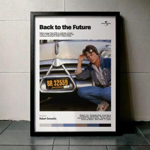 Cuadro Back to the Future (Volver al Futuro) Modelo 02