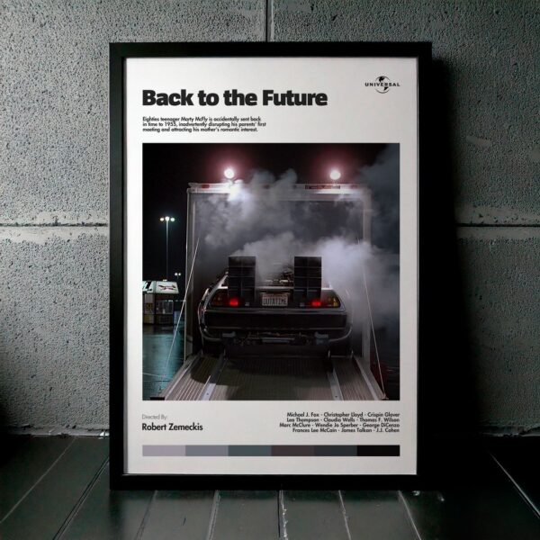 Cuadro Back to the Future (Volver al Futuro) Modelo 03