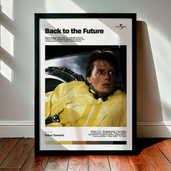 Cuadro Back to the Future (Volver al Futuro) Modelo 06