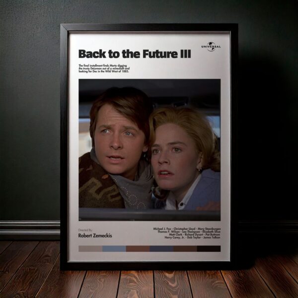 Cuadro Back to the Future Part III (Volver al Futuro 3) Modelo 04