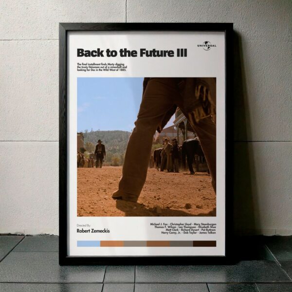 Cuadro Back to the Future Part III (Volver al Futuro 3) Modelo 05