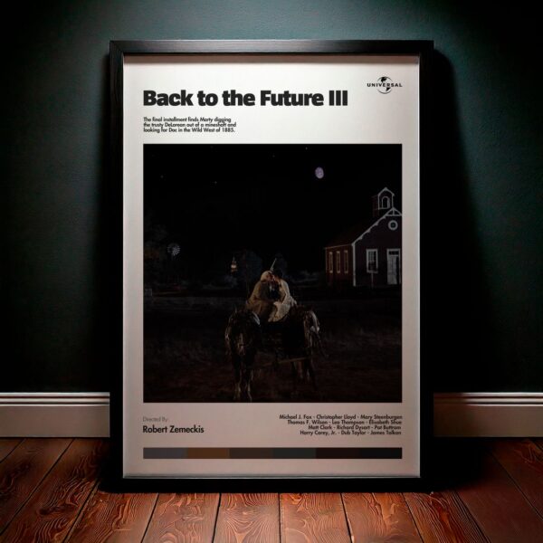 Cuadro Back to the Future Part III (Volver al Futuro 3) Modelo 07