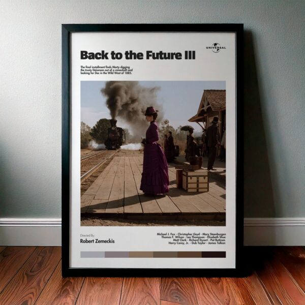 Cuadro Back to the Future Part III (Volver al Futuro 3) Modelo 10