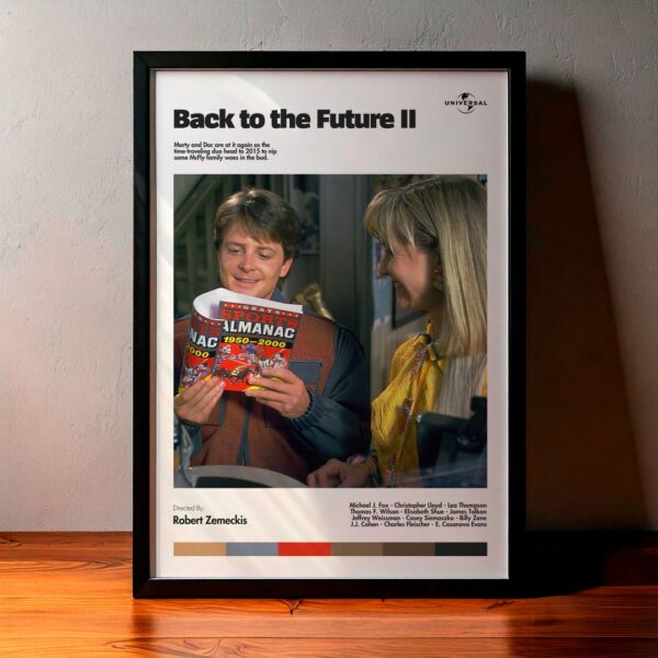 Cuadro Back to the Future Part II (Volver al Futuro 2) Modelo 02