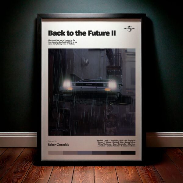 Cuadro Back to the Future Part II (Volver al Futuro 2) Modelo 04