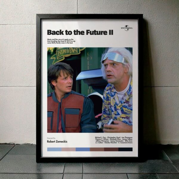 Cuadro Back to the Future Part II (Volver al Futuro 2) Modelo 07