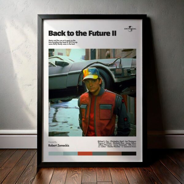 Cuadro Back to the Future Part II (Volver al Futuro 2) Modelo 08