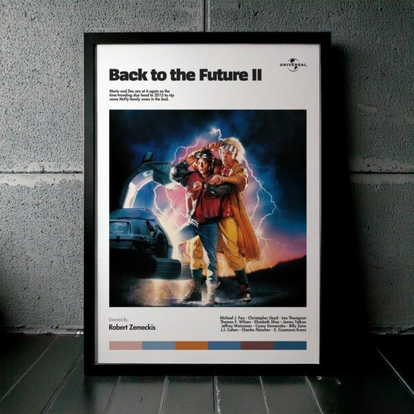 Cuadro Back to the Future Part II (Volver al Futuro 2) Modelo 01