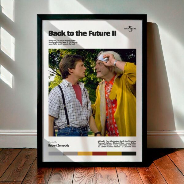 Cuadro Back to the Future Part II (Volver al Futuro 2) Modelo 09
