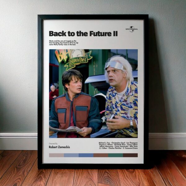 Cuadro Back to the Future Part II (Volver al Futuro 2) Modelo 10