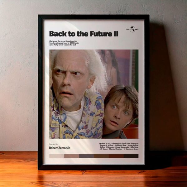 Cuadro Back to the Future Part II (Volver al Futuro 2) Modelo 11