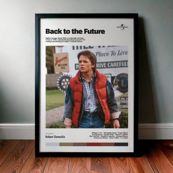 Cuadro Back to the Future (Volver al Futuro) Modelo 07