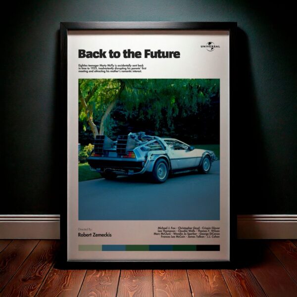Cuadro Back to the Future (Volver al Futuro) Modelo 09