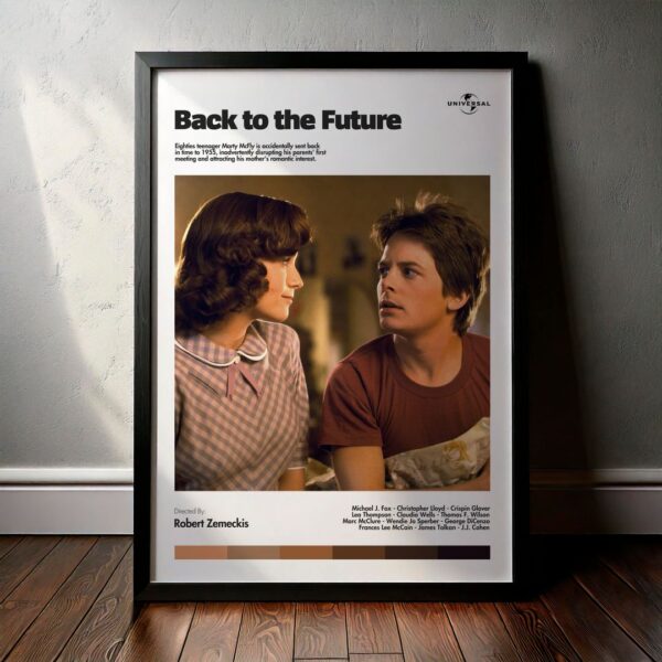 Cuadro Back to the Future (Volver al Futuro) Modelo 12