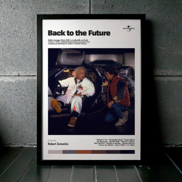 Cuadro Back to the Future (Volver al Futuro) Modelo 14